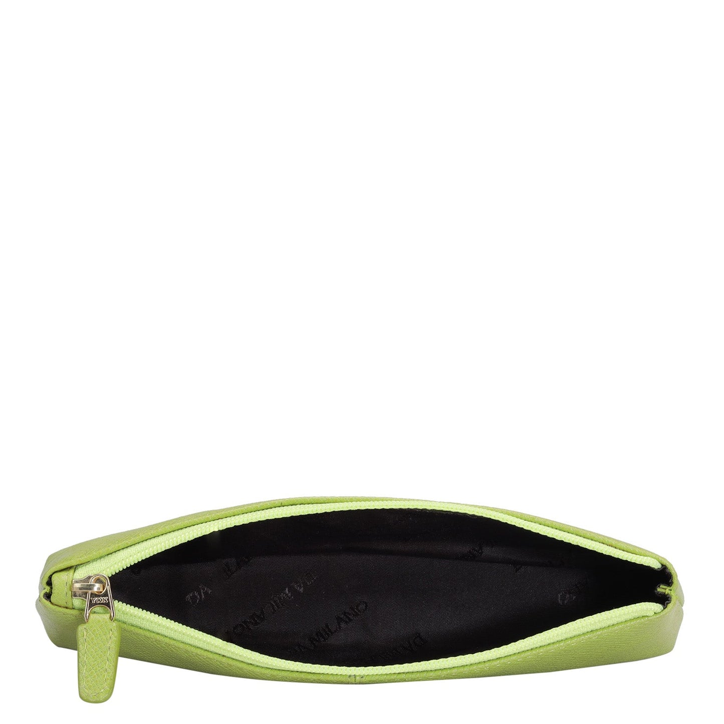 Franzy Leather Multi Pouch - Lime