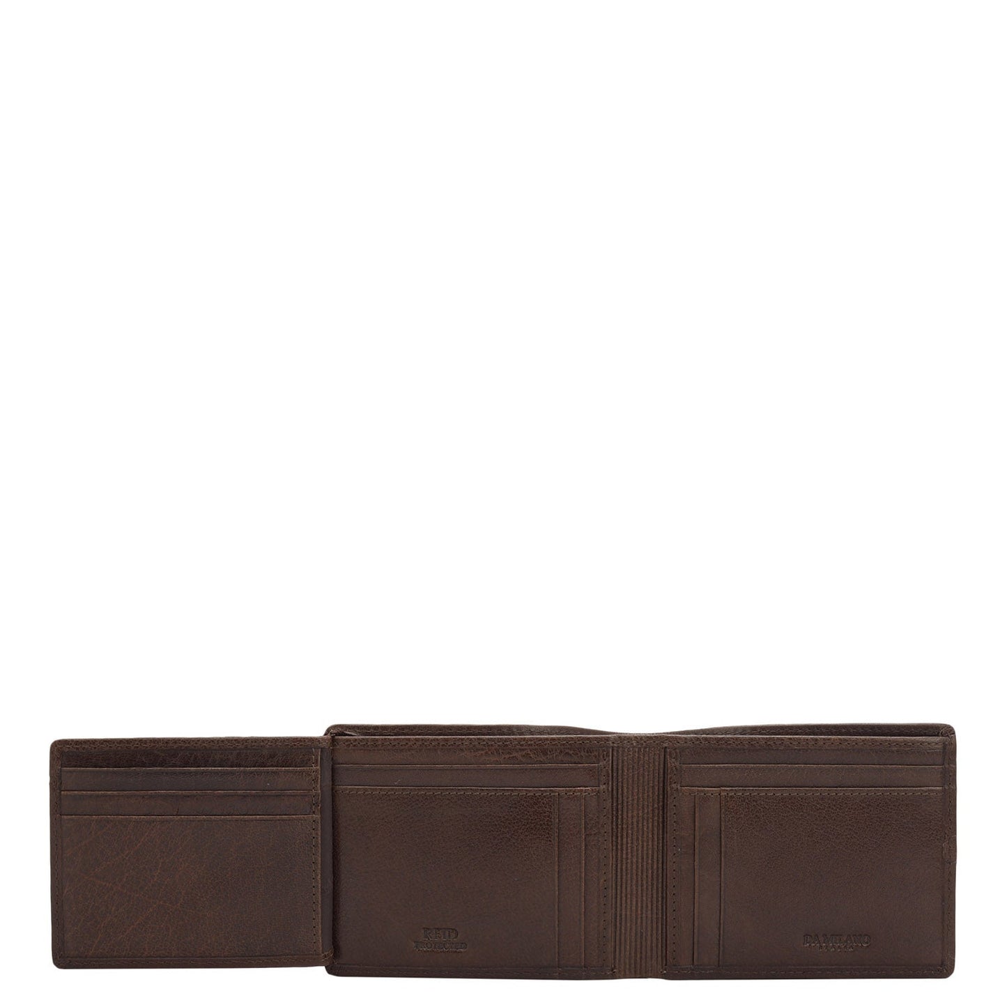 Brown Bifold Leather Mens Wallet