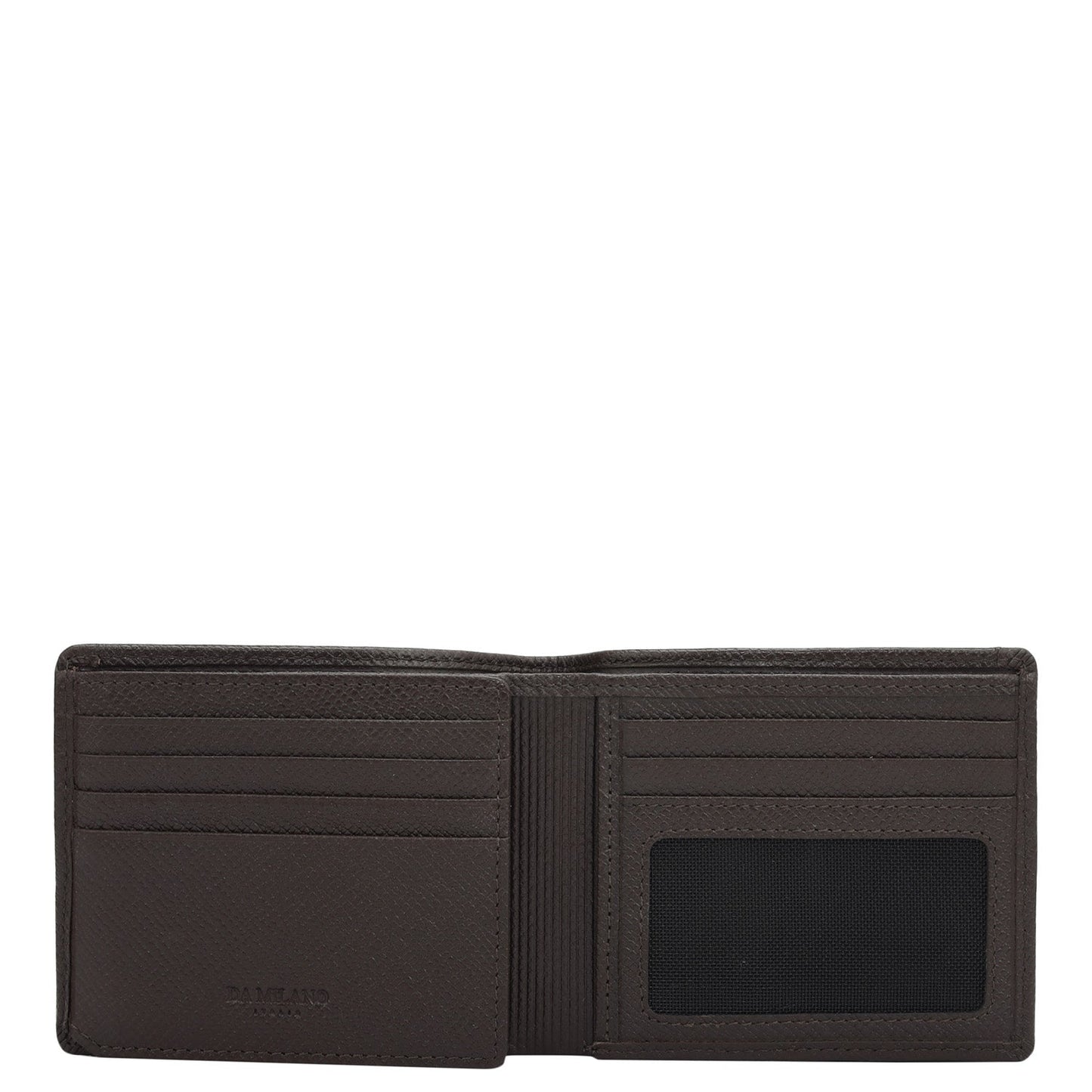 Date Bifold Leather Mens Wallet
