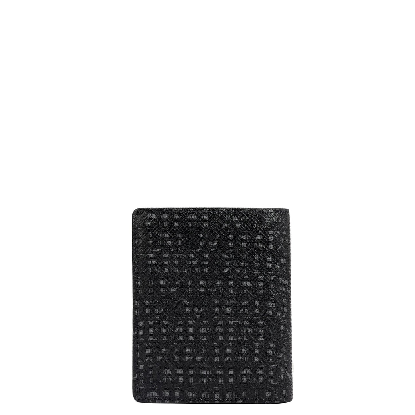Black Bifold Leather Mens Wallet