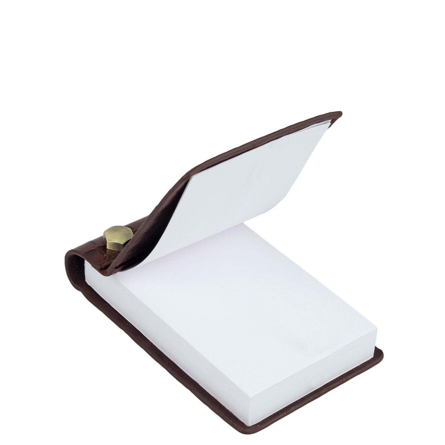 Croco Leather Notepad - Date
