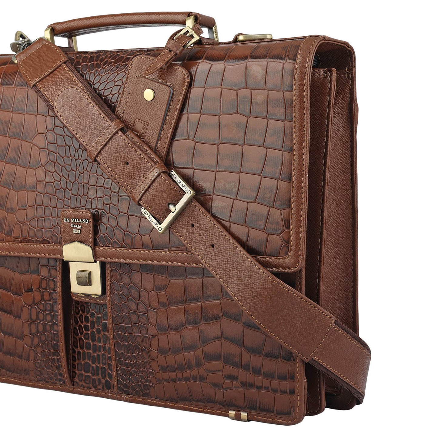 Croco Leather Portfolio - Date