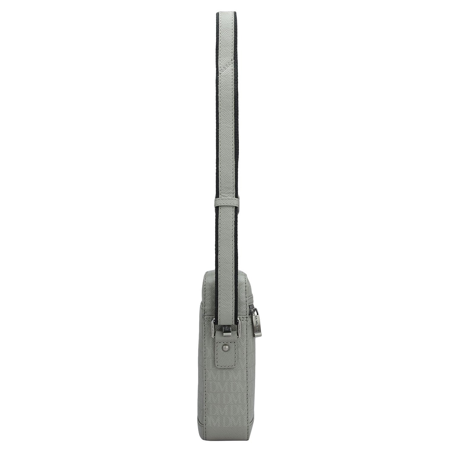 Monogram Franzy Leather Mens Sling - Stone Grey