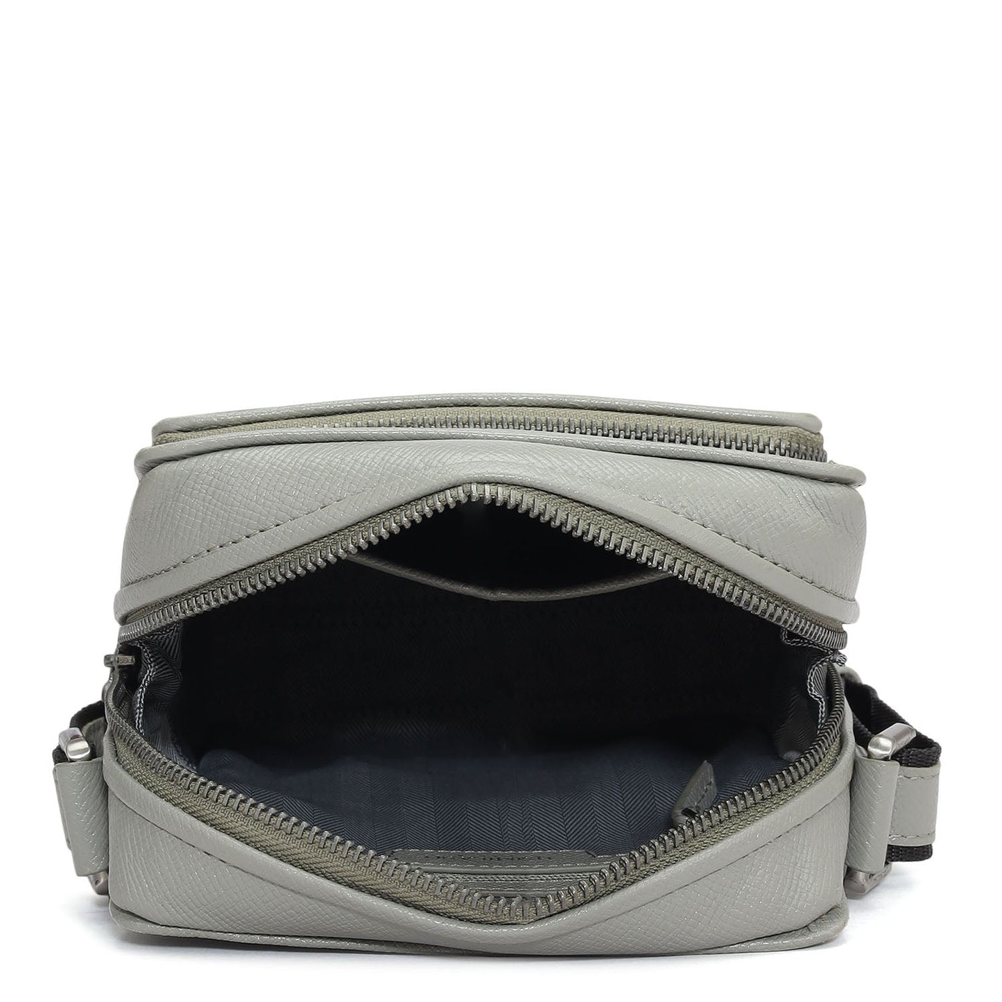 Monogram Franzy Leather Mens Sling - Stone Grey