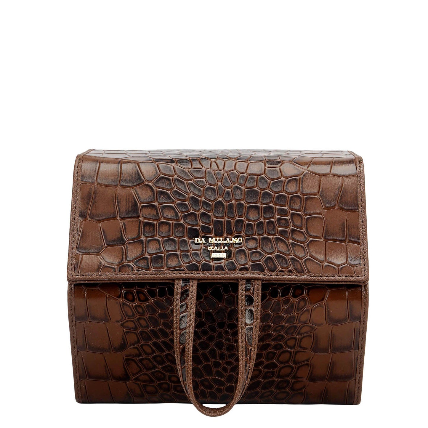 Croco Leather Spectacle Case - Date