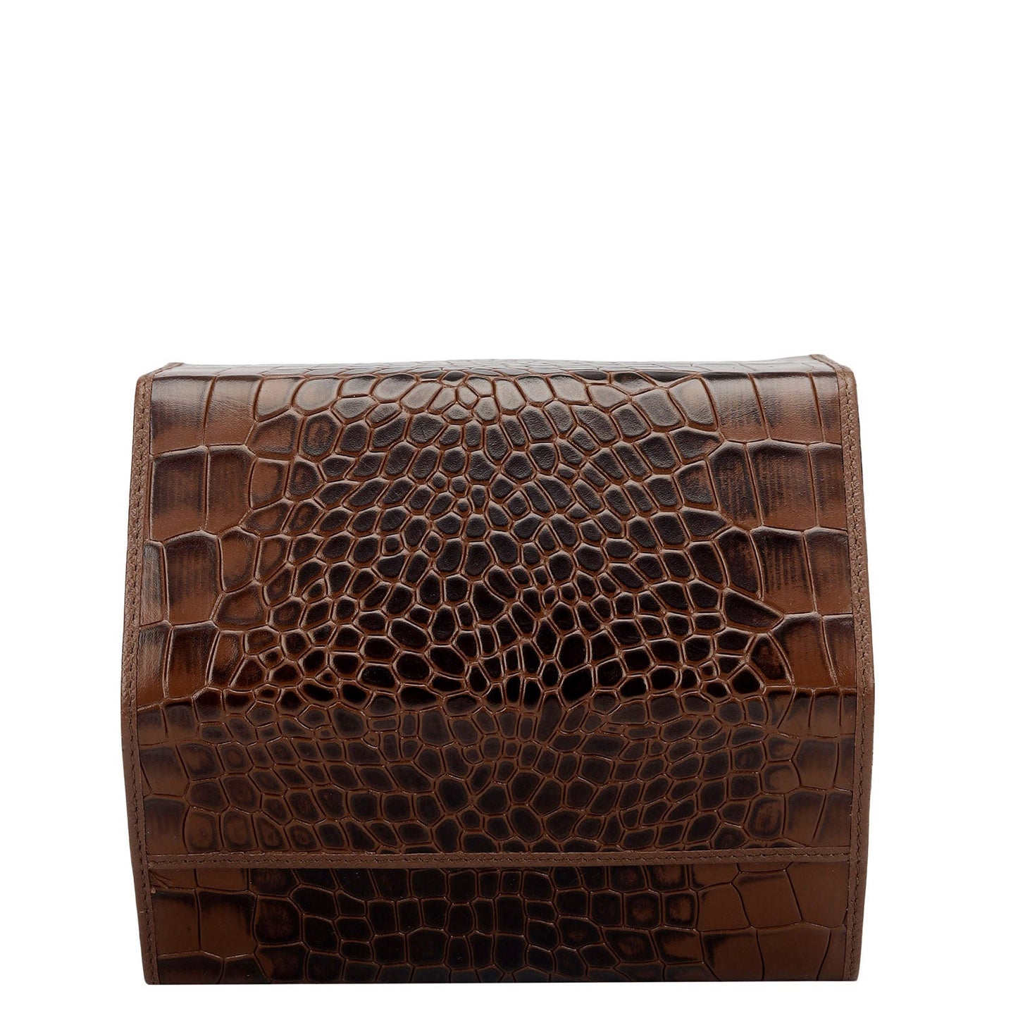 Croco Leather Spectacle Case - Date