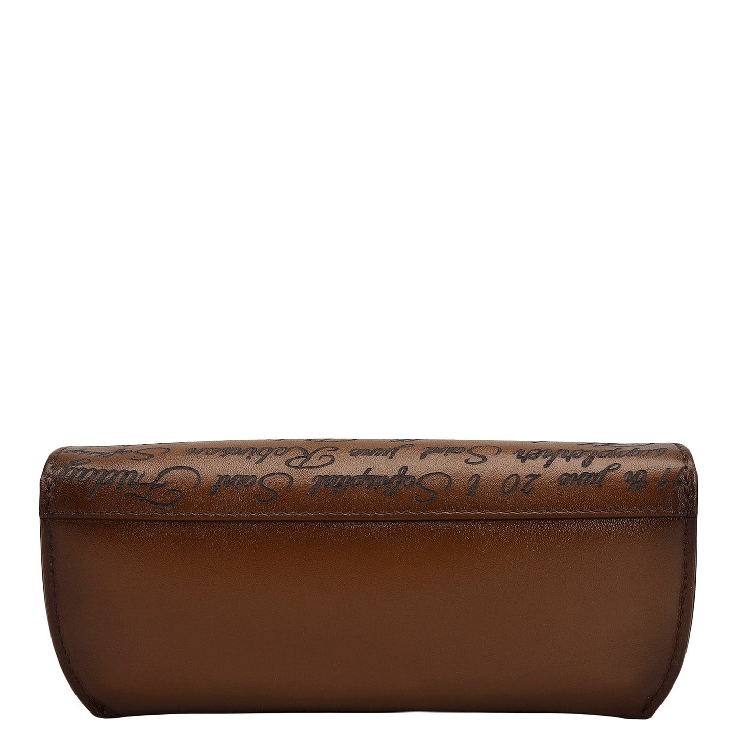 Signato Leather Spectacle Case - Cognac