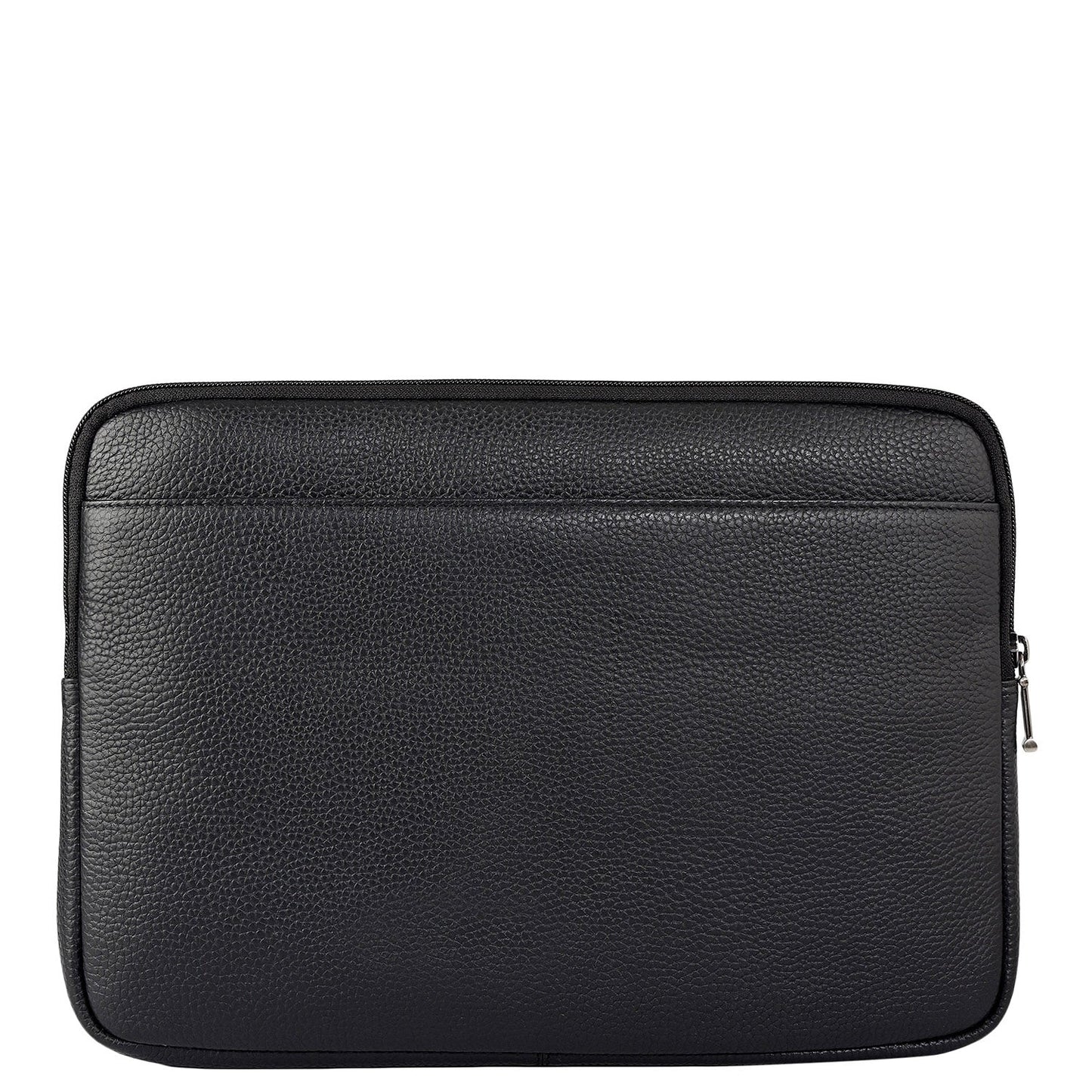 Wax Leather Laptop Sleeve - Black