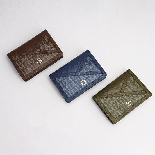 4 Slots Leather Card Case - Stardust