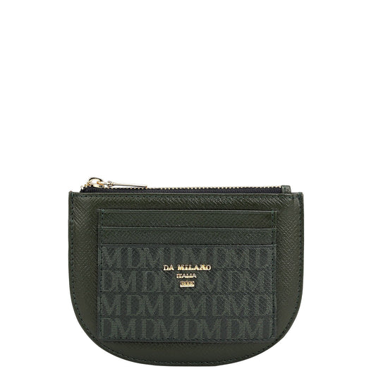 Monogram Franzy Leather Bag Hanging - Petrol Green