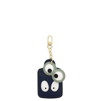 Franzy Leather Bag Hanging - Ink & Blue