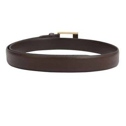 Formal Saffiano Leather Ladies Belt