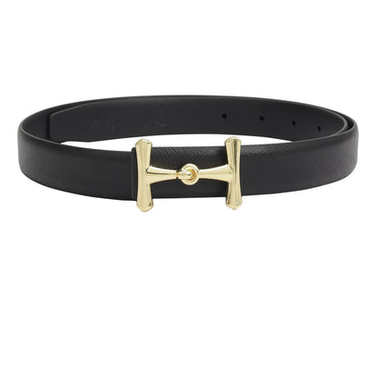 Casual Saffiano Leather Ladies Belt