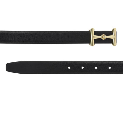 Casual Saffiano Leather Ladies Belt