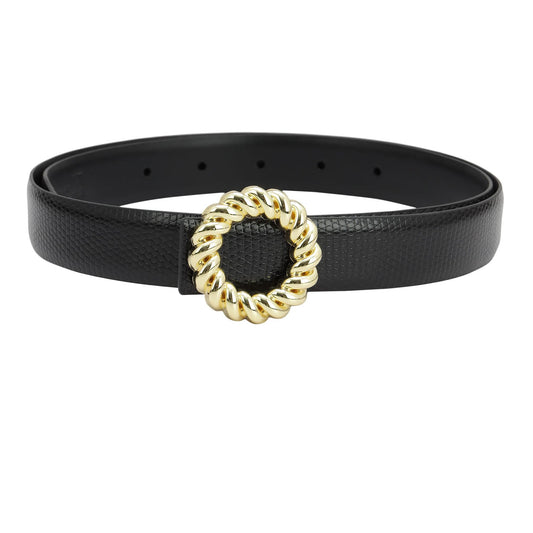 Casual Lizard Leather Ladies Belt