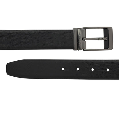 Formal Saffiano Leather Mens Belt