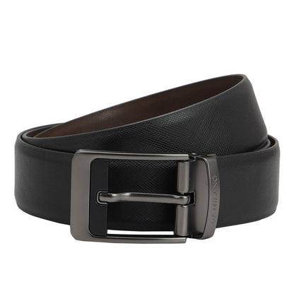 Formal Saffiano Leather Mens Belt
