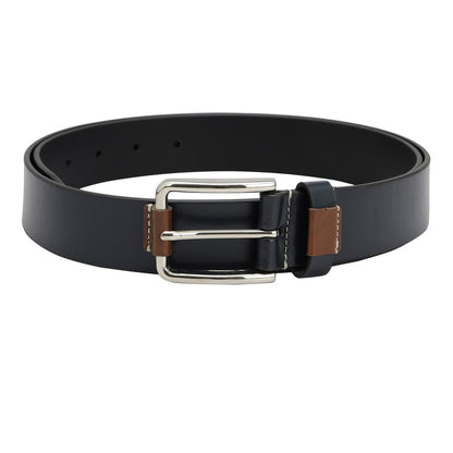 Casual Plain Leather Mens Belt