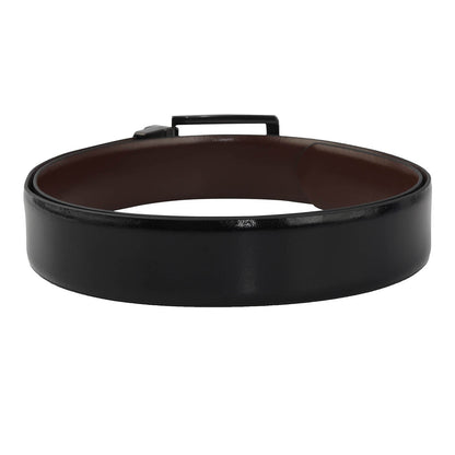 Formal Plain Leather Mens Belt - Black & Brown