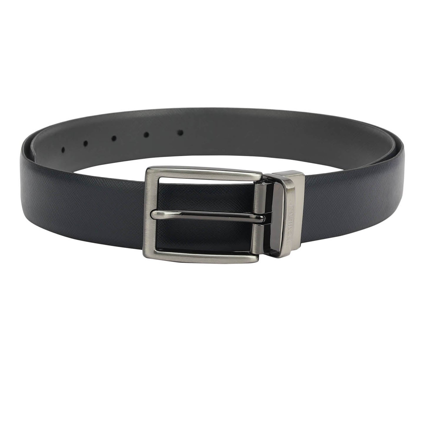 Formal Saffiano Leather Mens Belt