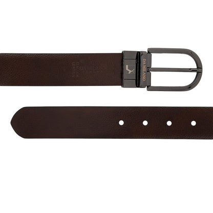 Casual Wax Leather Reversible Mens Belt - Black & Brown