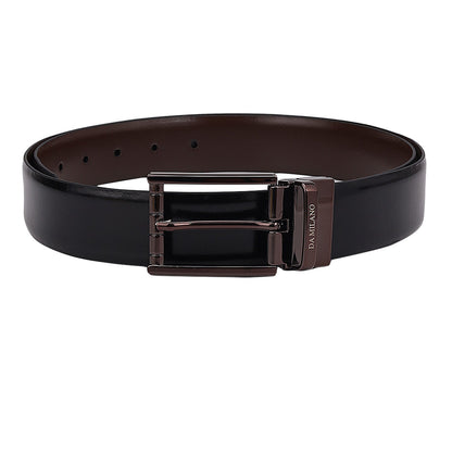 Formal Plain Leather Reversible Mens Belt - Black & Brown