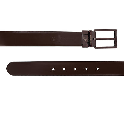 Formal Plain Leather Reversible Mens Belt - Black & Brown