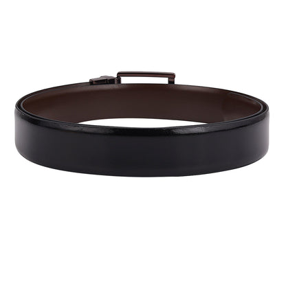 Formal Plain Leather Reversible Mens Belt - Black & Brown