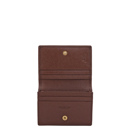 6 Slots Leather Card Case - Date