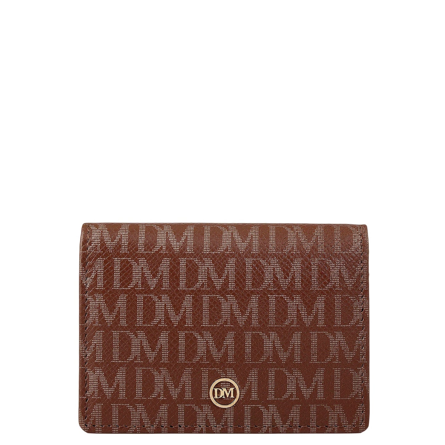 6 Slots Leather Card Case - Date