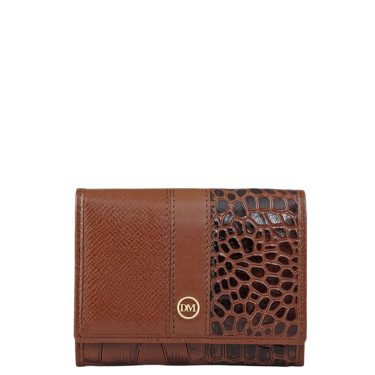3 Slots Leather Card Case - Date