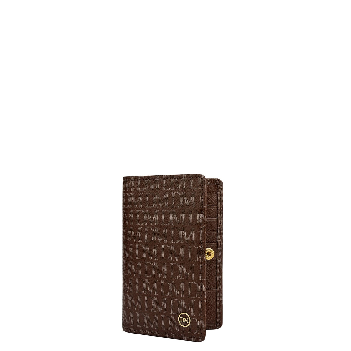 6 Slots Leather Card Case - Date