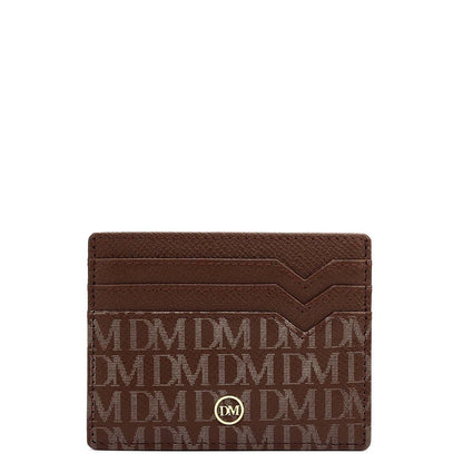 6 Slots Leather Card Case - Date