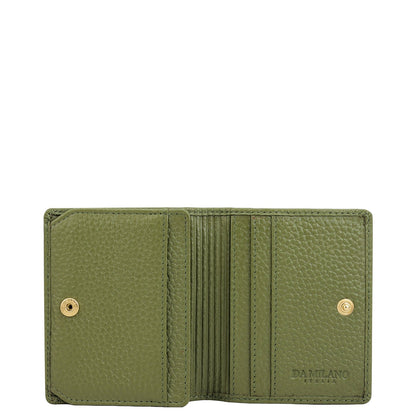 9 Slots Leather Card Case - Fern