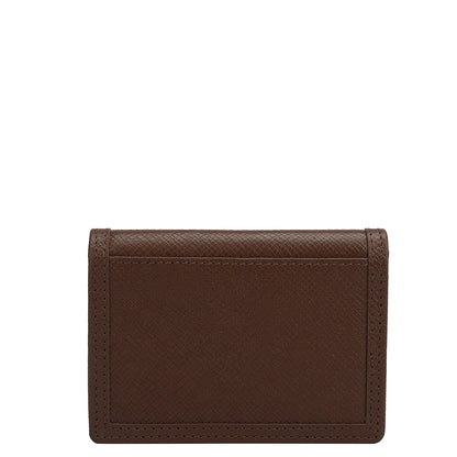4 Slots Leather Card Case - Date