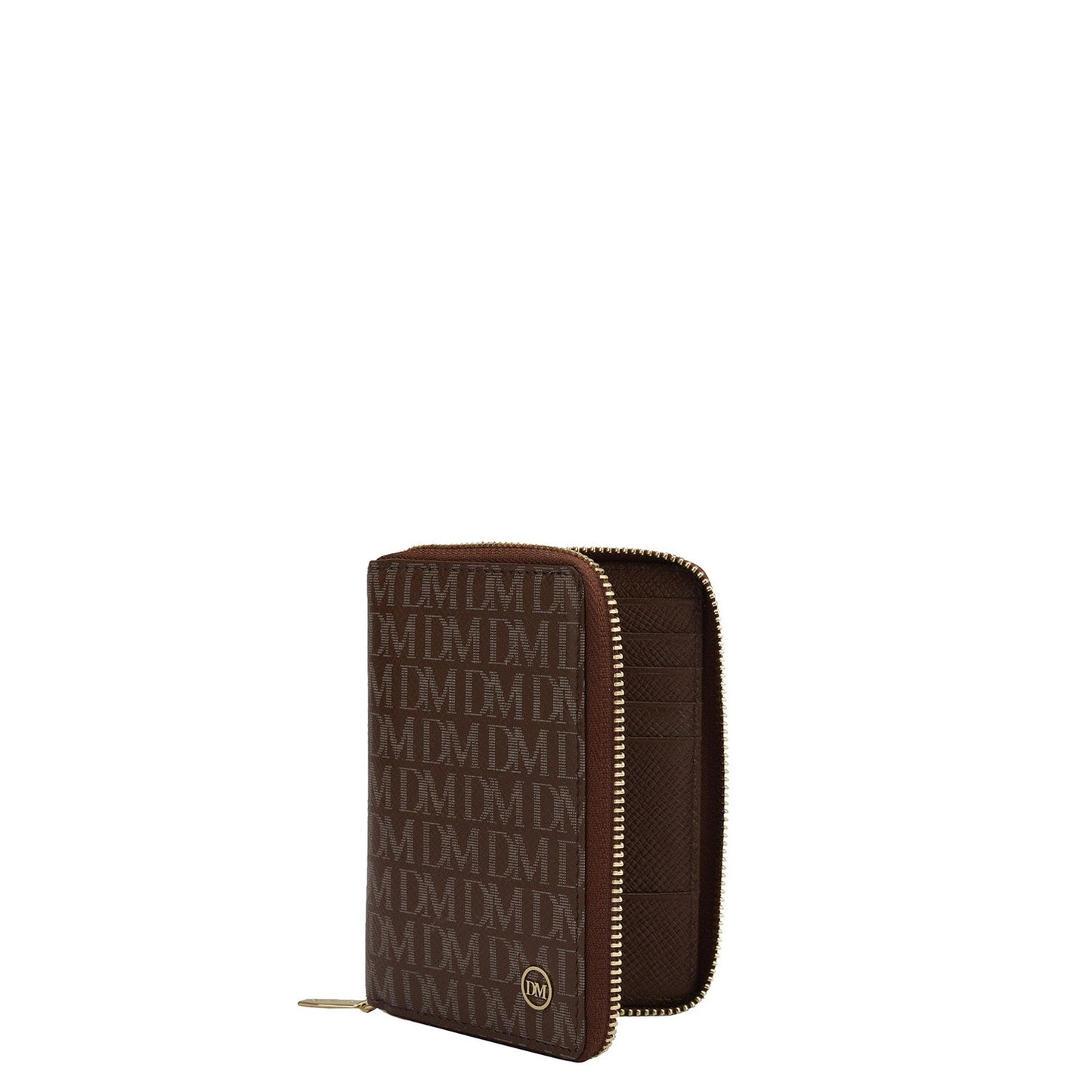 12 Slots Leather Card Case - Date