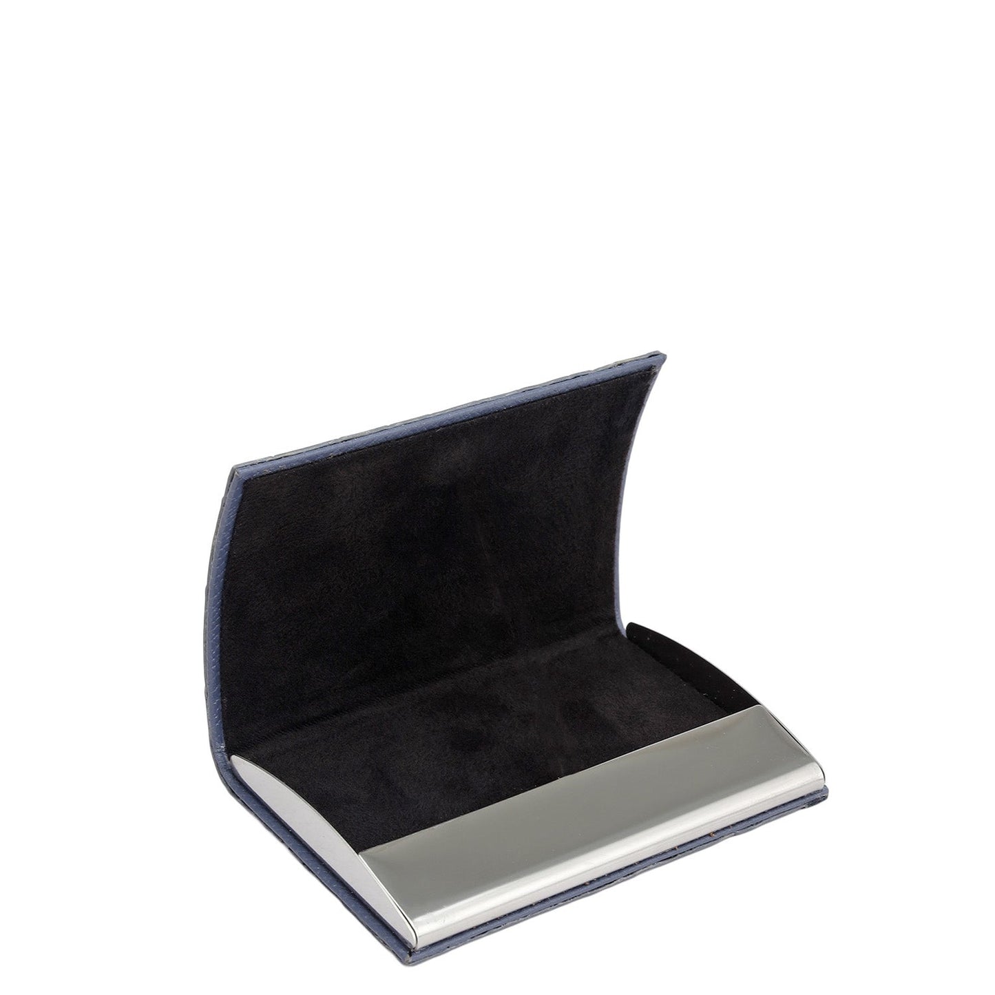 Croco Leather Card Case - Stardust