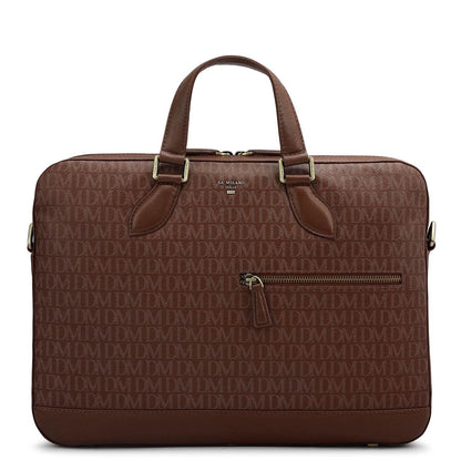 Monogram Franzy Leather Laptop Bag - Date