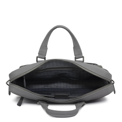 Fish Leather Laptop Bag - Grey