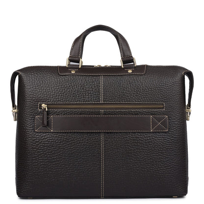 Bub Leather Laptop Bag - Brown