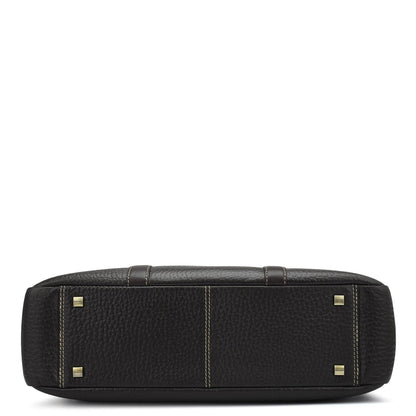 Bub Leather Laptop Bag - Brown