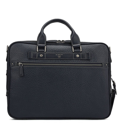 Bub Leather Laptop Bag - Blue