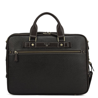 Bub Leather Laptop Bag - Brown