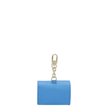Franzy Leather Earpod Case - Blue