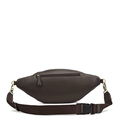 Wax Leather Multi Pouch - Brown