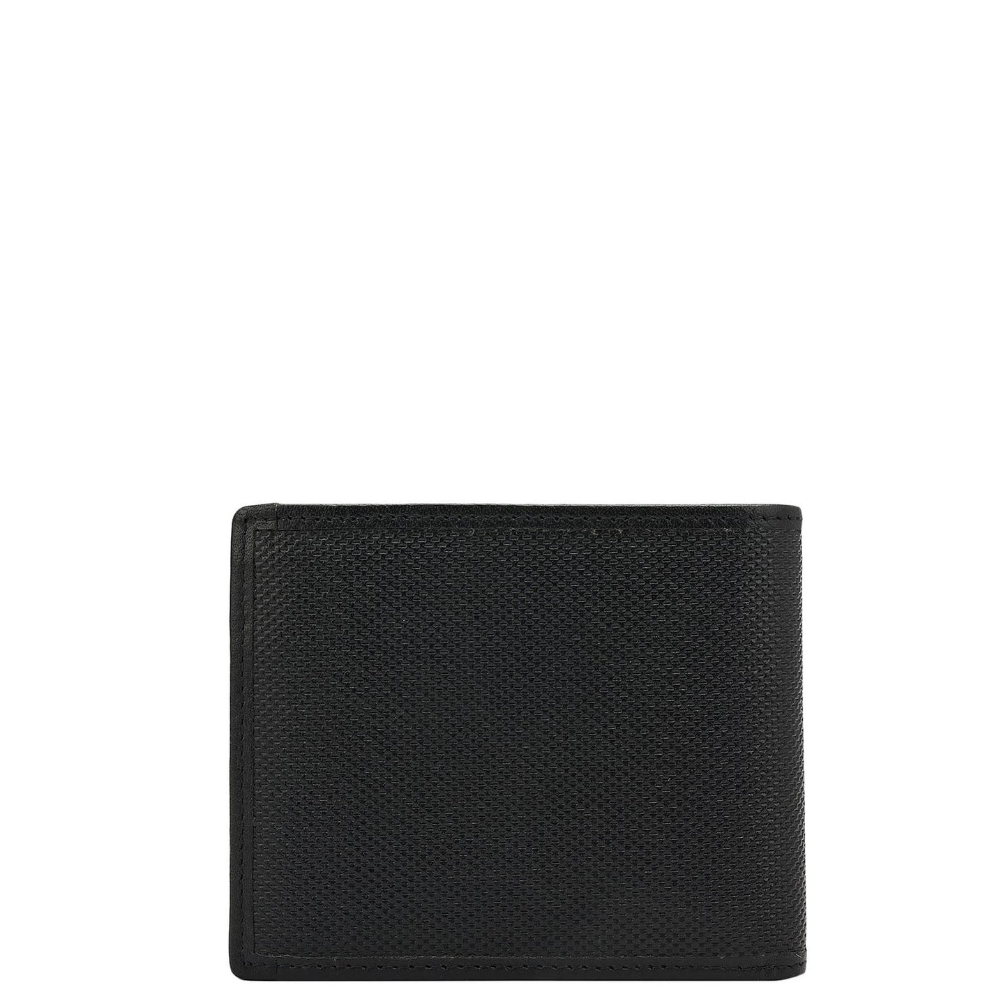 Black Fish Leather Mens Wallet & Belt Gift Set