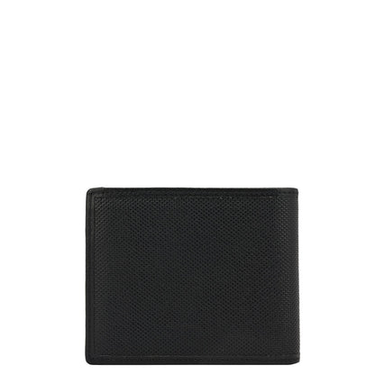 Black Fish Leather Mens Wallet & Belt Gift Set