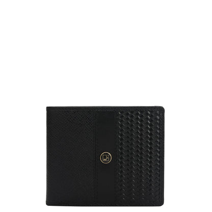 Black Brown Franzy Mat Emboss Mens Wallet & Belt Gift Set