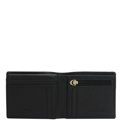 Black Brown Franzy Mat Emboss Mens Wallet & Belt Gift Set
