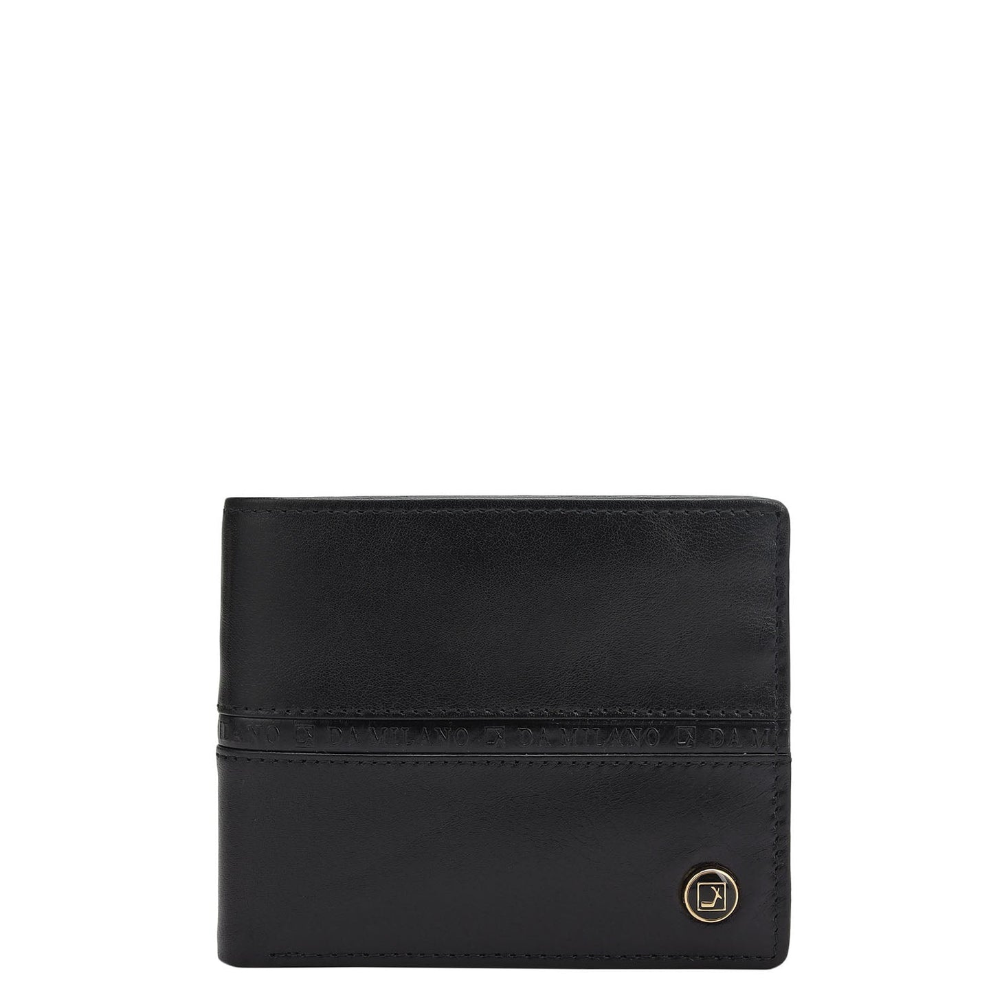 Black Brown Plain Mens Wallet & Belt Gift Set